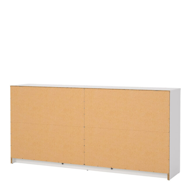 May Chest of 6 Drawers (3+3) in White - Image 4