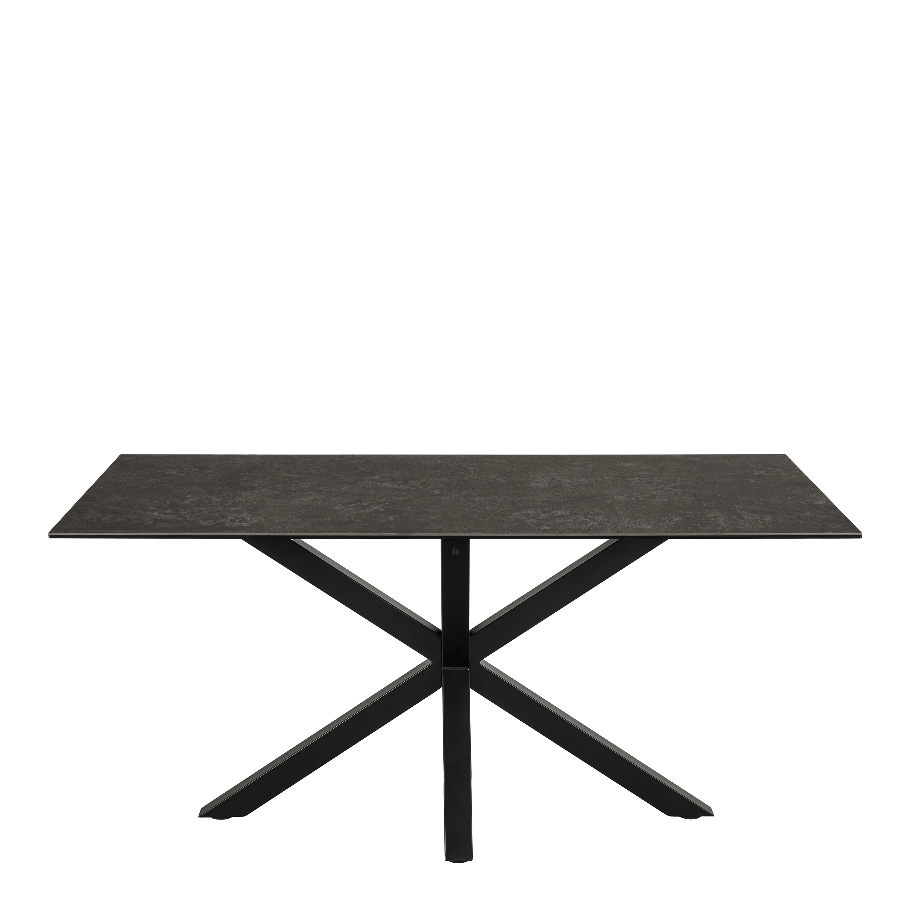 Heaven Dining Table in Ceramic Black Top 160x75.5cm
